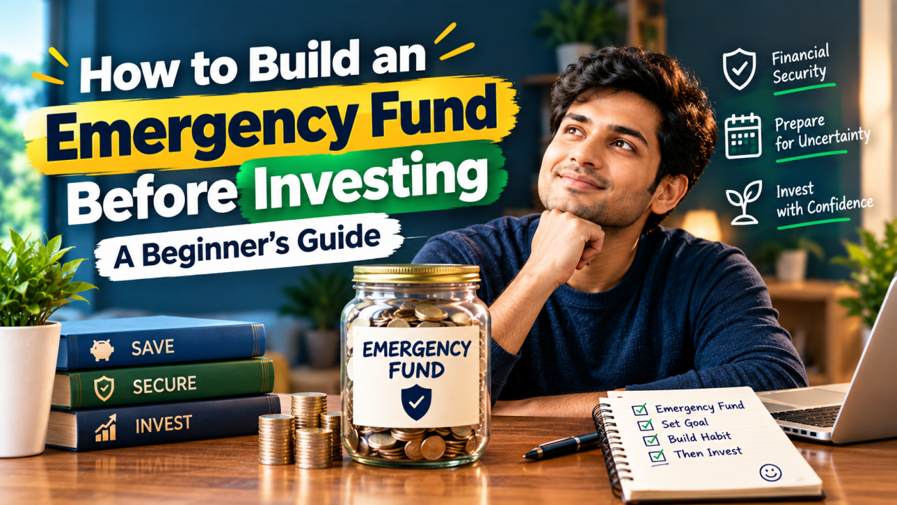 How to build an emergency fund before investing with a savings plan for financial security