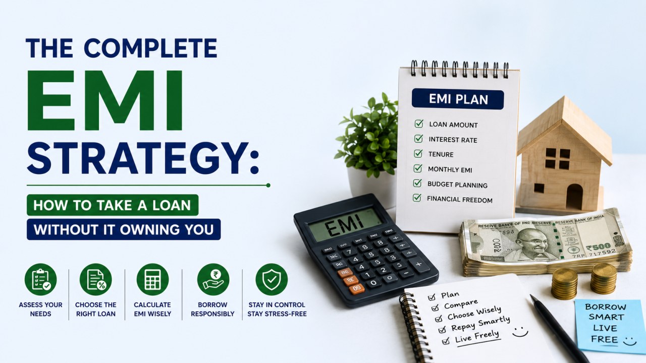 The complete EMI strategy — how to take a loan responsibly without it owning you
