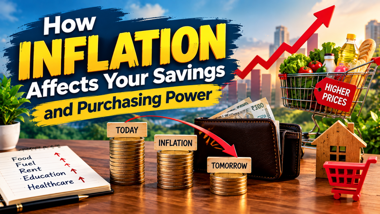 How inflation affects your savings and purchasing power as prices rise in India